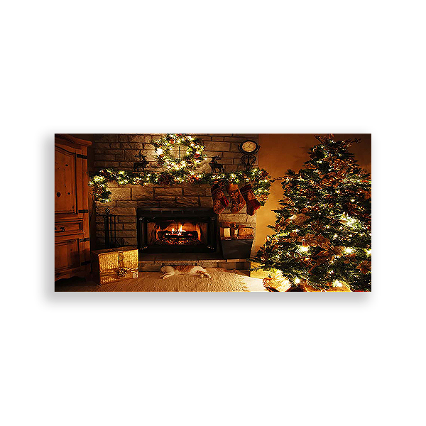 Capa Painel Retangular Sublimado - Natal