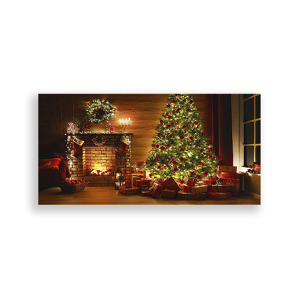 Capa Painel Retangular Sublimado - Natal
