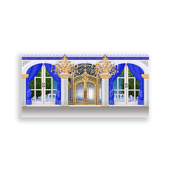 Painel Retangular - Palácio - Sublimado 3D