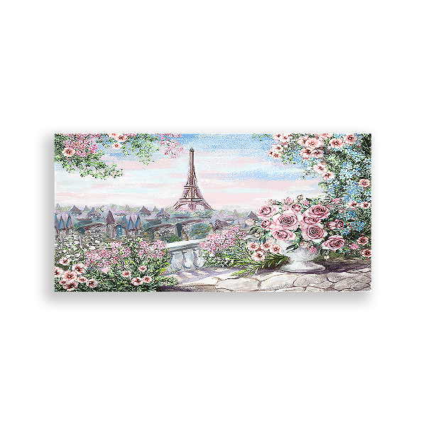 Capa Painel Retangular Sublimado - Paris