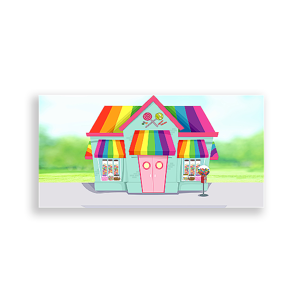Painel Retangular - Patisserie - Sublimado 3D