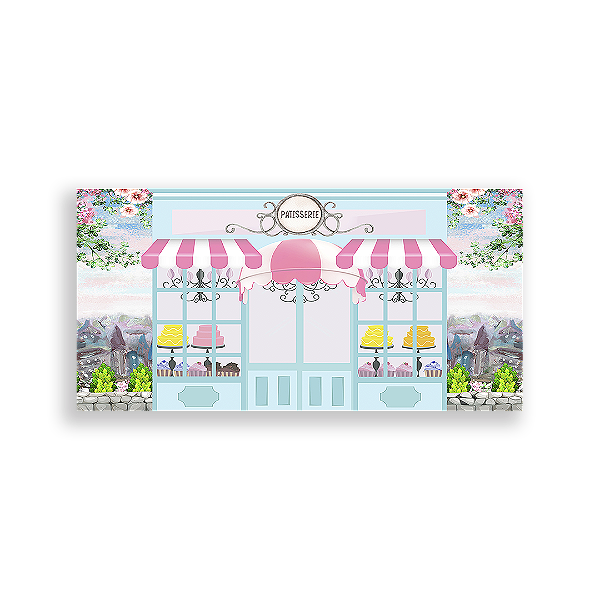 Capa Painel Retangular Sublimado - Patisserie