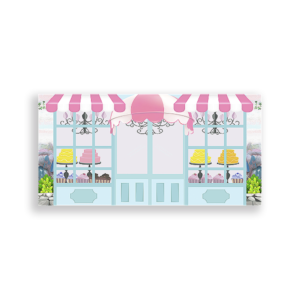 Painel Retangular - Patisserie - Sublimado 3D