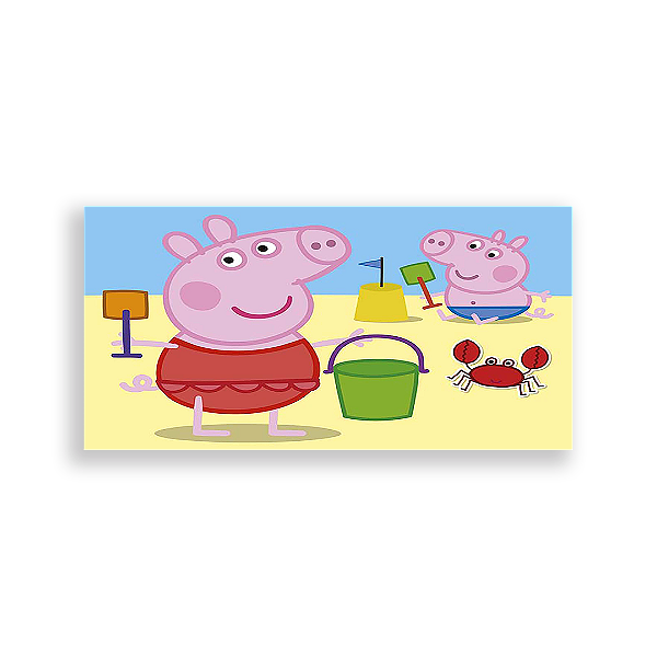 Capa Painel Retangular Sublimado - Peppa Pig