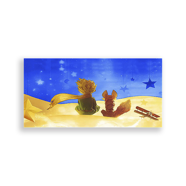 Painel Retangular - Pequeno Principe - Sublimado 3D