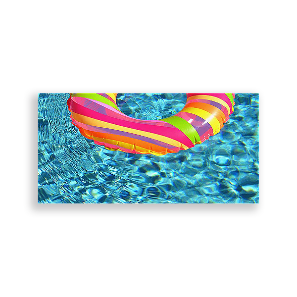 Capa Painel Retangular Sublimado - Pool Party