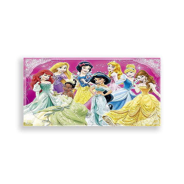 Capa Painel Retangular Sublimado - Princesas Disney