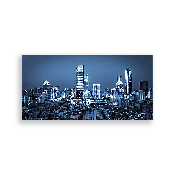 Capa Painel Retangular Sublimado - Prédios