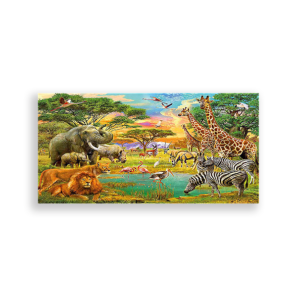 Capa Painel Retangular Sublimado - Safari