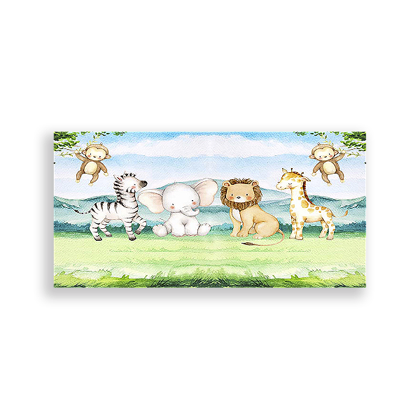 Capa Painel Retangular Sublimado - Safari