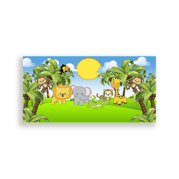 Capa Painel Retangular Sublimado - Safari