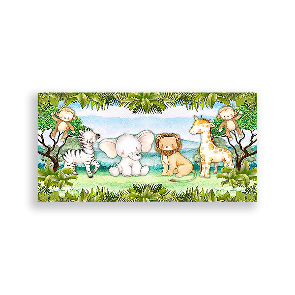 Capa Painel Retangular Sublimado - Safari