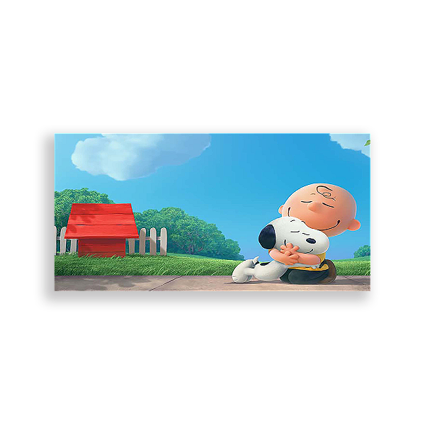 Capa Painel Retangular Sublimado - Snoopy