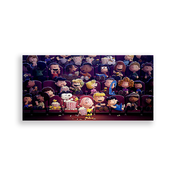 Capa Painel Retangular Sublimado - Snoopy