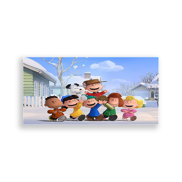 Capa Painel Retangular Sublimado - Snoopy