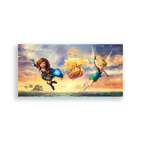 Capa Painel Retangular Sublimado - Tinkerbell