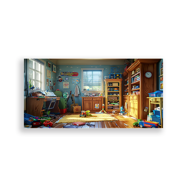Capa Painel Retangular Sublimado - Toy Story