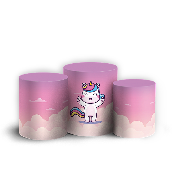 Trio Cilindro - Encantado - Sublimado 3D