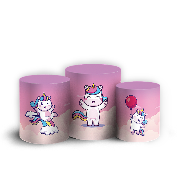 Trio Cilindro - Encantado - Sublimado 3D