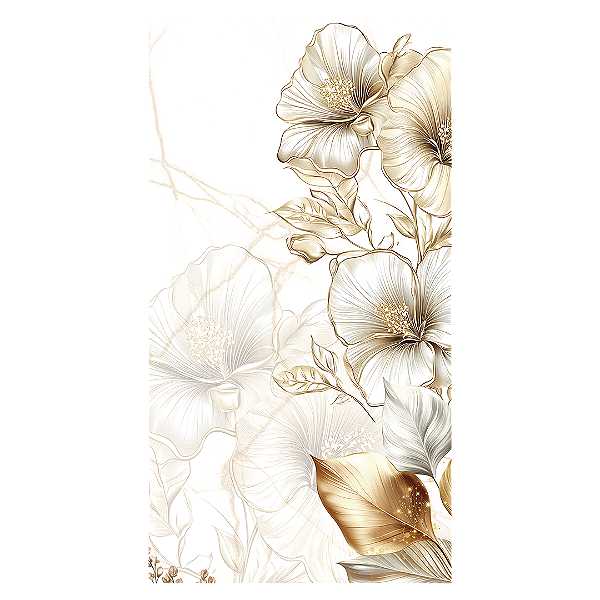 Faixa Lateral - Floral - Sublimado 3D