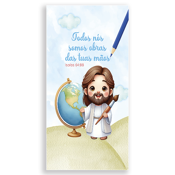 Faixa Lateral - Jesus Maior Pintor  -Vivi - Sublimado 3D