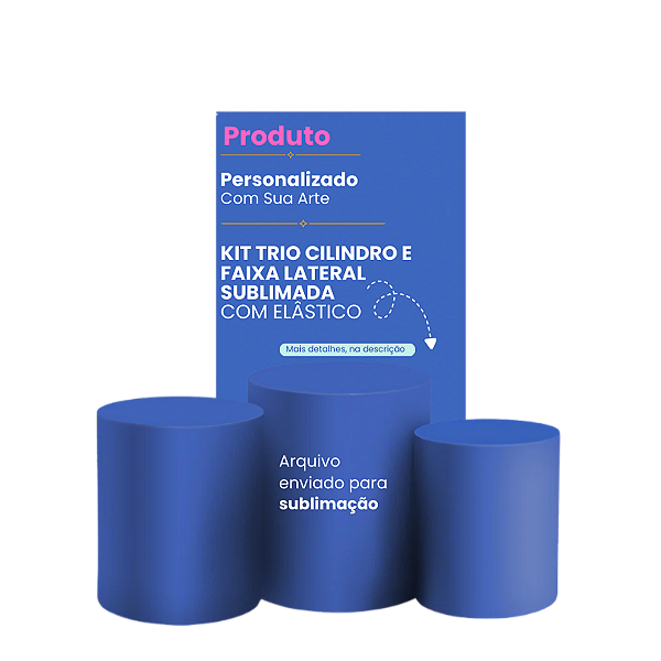 Faixa Lateral e Trio Cilindro Imagem Personalizada | Código