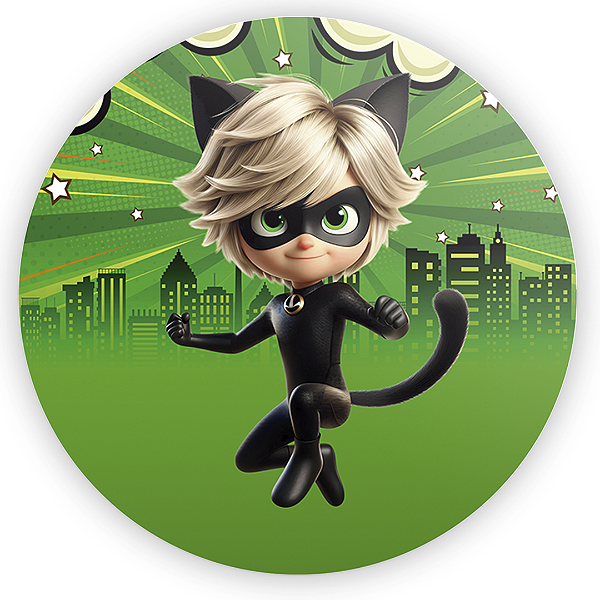 Capa Mini Painel Sublimado - Ladybug