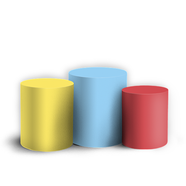 Capas Trio Cilindro Sublimado Vest Facil - Cores Corrida