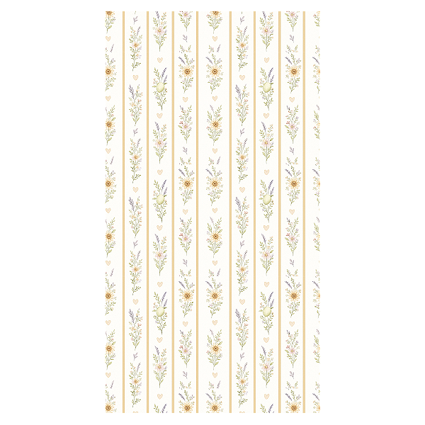 Capa Faixa Lateral Sublimado - Cores Marrom Floral
