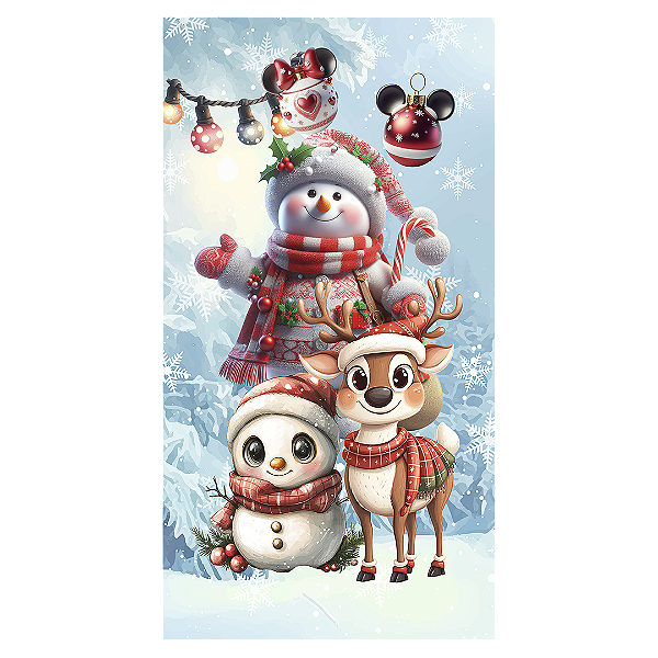 Faixa Lateral Sublimado 3D - Natal