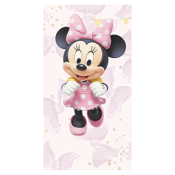 Faixa Lateral Sublimado 3D - Minnie