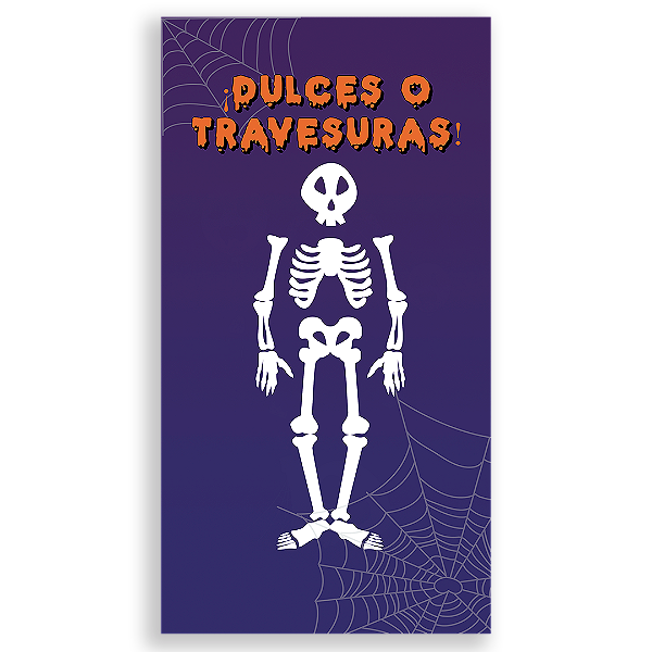 Faixa Lateral Sublimado 3D - Noche de Brujas ES