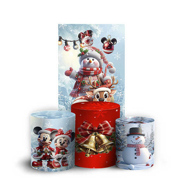 Faixa Lateral e Trio Cilindro Sublimado 3D Vest Facil - Natal