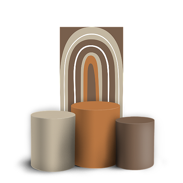 Capas Faixa Lateral e Trio Cilindro Sublimado Vest Facil - Cores