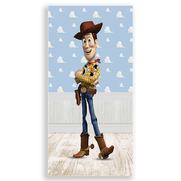 Capa Faixa Lateral Sublimado - Toy Story Vivi