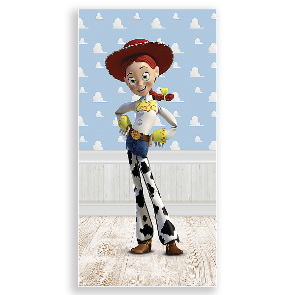 Capa Faixa Lateral Sublimado - Toy Story Vivi