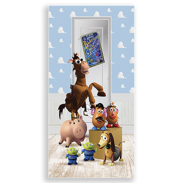 Capa Faixa Lateral Sublimado - Toy Story Vivi