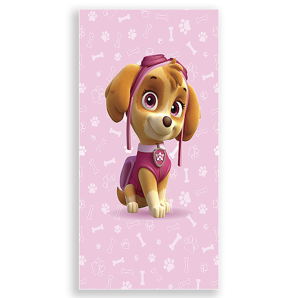 Capa Faixa Lateral Sublimado - Patrulha Canina Vivi