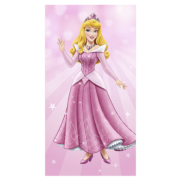 Capa Faixa Lateral Sublimado - Princesa Aurora Bela Adormecida
