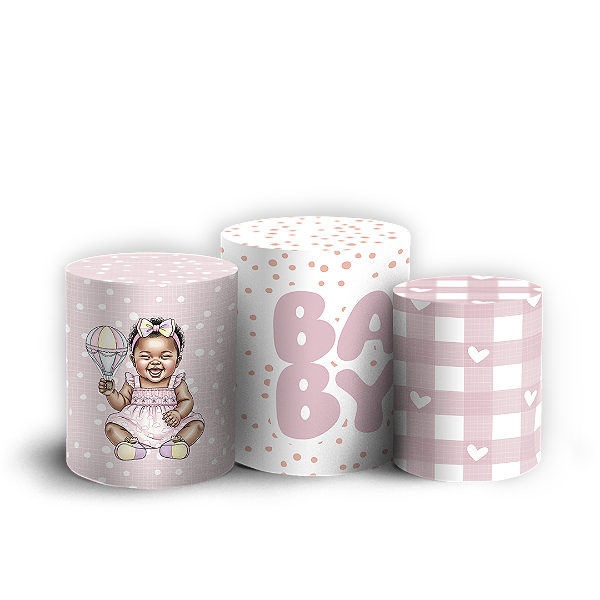 Capas Trio Cilindro Sublimado Vest Facil - Criança Baby