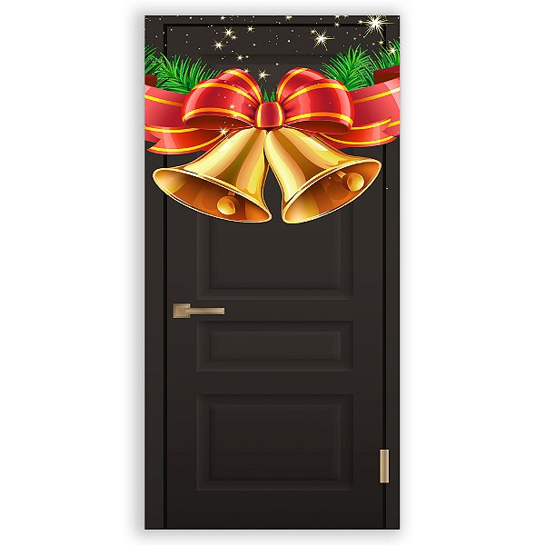 Capa Decorativa Porta Sublimação 3D - Porta Natal