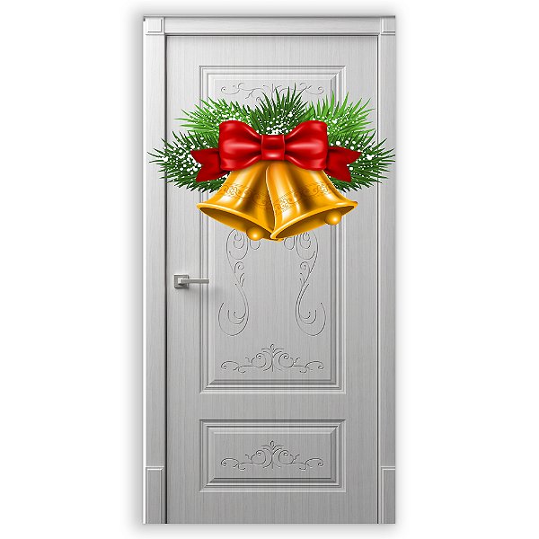 Capa Decorativa Porta Sublimação 3D - Porta Natal