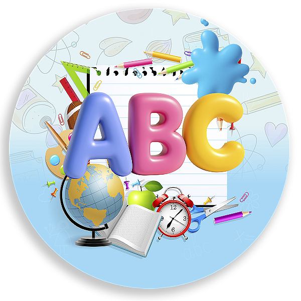 Capa Painel Redondo Sublimado - Formatura Abc