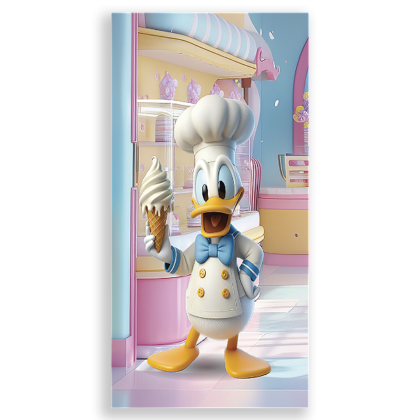 Capa Faixa Lateral Sublimado - Minnie Confeitaria