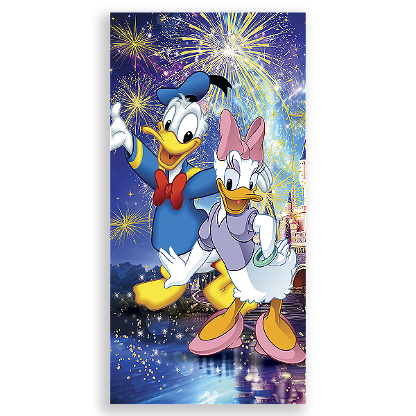Capa Faixa Lateral Sublimado - Disney