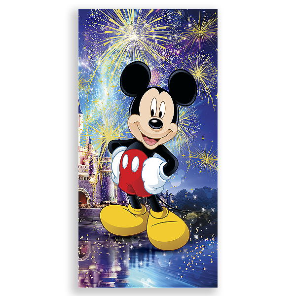 Capa Faixa Lateral Sublimado - Disney