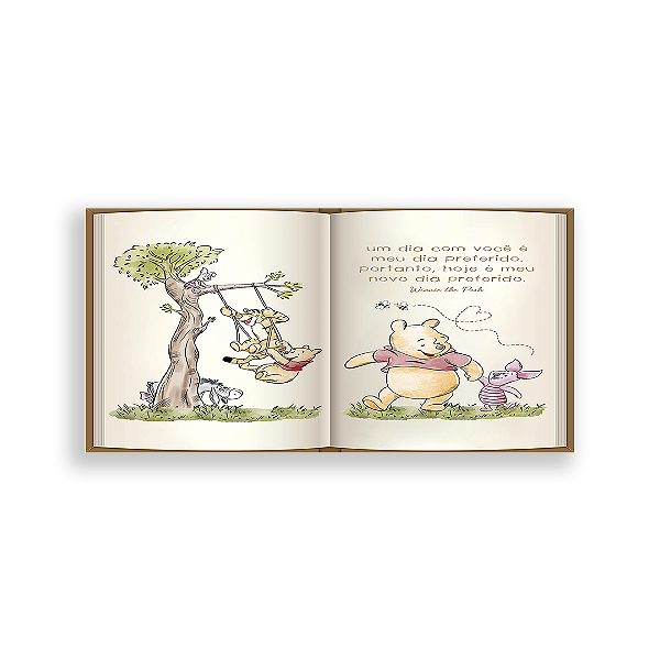 Capa Painel Retangular Sublimado - Ursinho Pooh