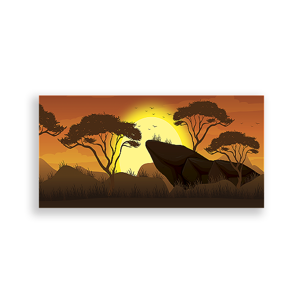 Capa Painel Retangular Sublimado - Rei Leão