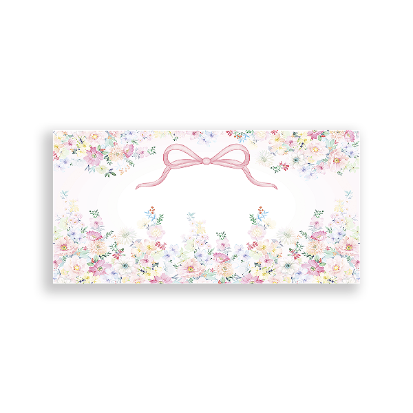 Capa Painel Retangular Sublimado - Flores