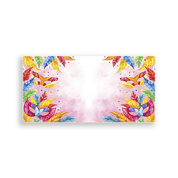 Capa Painel Retangular Sublimado - Carnaval